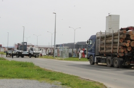 Prometna nesreća između Fiata i teretnog vozila u Industrijskoj ulici na ulazu u Alles - na sreću bez ozlijeđenih osoba