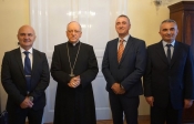 Biskup msgr Antun Škvorčević primio rektora osječkog Sveučilišta i dekana požeškog Veleučilišta