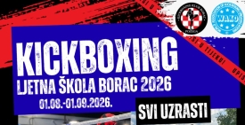 Kickboxing klub Borac organizira Ljetnu školu kickboxinga na otvorenom