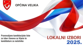 Pravovaljane kandidacijske liste za izbor članova za Vijeće te kandidature za načelnika Velike