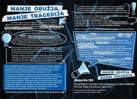 Dragovoljno predao plinski pištolj i streljivo