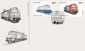 Nova serija prigodnih poštanskih maraka „Lokomotive“ - Žutka i ASEA na poštanskim markama