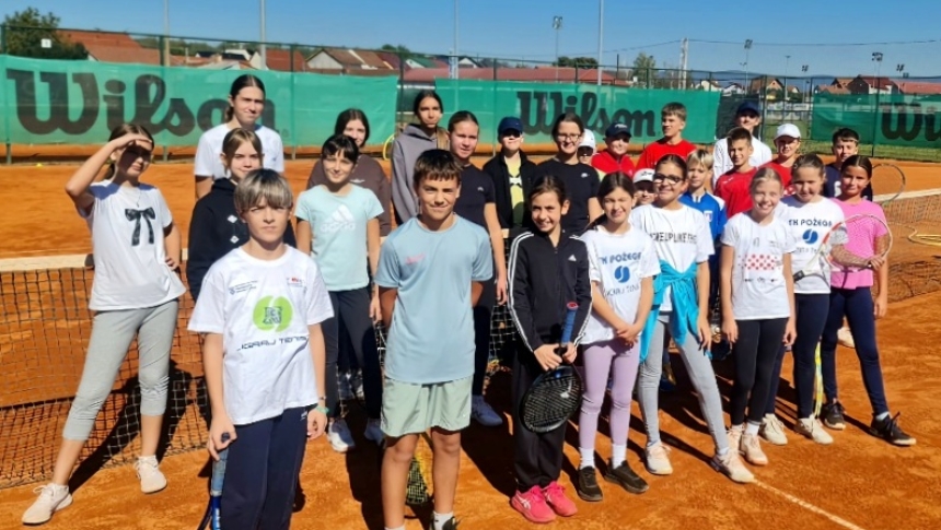 Tenis klub Požega na nekoliko turnira ostvario odličan uspjeh
