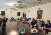 Povodom obilježavanja Dana hrvatskih branitelja Grada Požege prijem za čelnike braniteljskih udruga