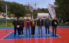 Otvoreno streetball igralište Hrvatske Lutrije u Velikoj