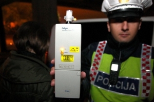 Policija upozorava povodom proslava Vincelova da će provoditi kontrolu prisutnosti alkohola kod vozača
