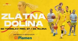 U Sportskoj dvorani Tomislav Pirc u Požegi održava se dvodnevni 30. Međunarodni košarkaški turnir "Zlatna dolina"