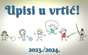 Javna objava upisa djece u dječje vrtiće za pedagošku godinu 2023./2024. na području grada Požege