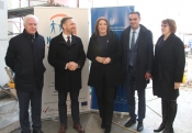 Radovi na novoj zgradi Centra za socijalnu skrb u Požegi dobro napreduju uvjerio se i ministar Piletić
