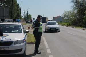 PU Požeško-slavonska nadzire brzinu 24 sata na 24 lokacije