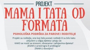 "Mama i tata od formata - psihološka podrška za parove i roditelje"