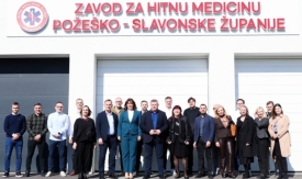 Ravnatelji županijskih Zavoda za hitnu medicinu iz cijele RH posjetili najnoviji i najsuvremeniji Zavod u Požegi - uskoro i helikopterska hitna služba