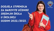 Otvoren natječaj za stipendije za darovite učenike srednjih škola Grada Požege