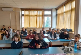 Preventivni projekt &quot;Zdrav za 5&quot; o prevenciji ovisnosti i zlouporabi droga održan u Obrtničkoj školi Požega