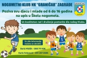Kreće Škola nogometa u organizaciji Nk &quot;Graničar&quot; Zagrađe