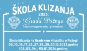 Počela Škola klizanja Požeškog športskog saveza i Grada Požege na klizalištu bivšeg Atletskog stadiona