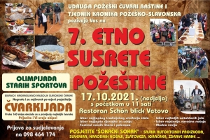"Požeški čuvari baštine" pozivaju Vas sve na Etno susrete, Čvarkijadu i najveći Šokački vašar