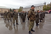 U vojarni „123. brigade HV“ u Požegi prisegnulo 73 ročnica i  ročnika na dragovoljnom vojnom osposobljavanju