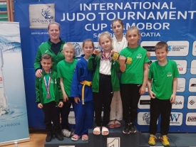 Za Judo klub &quot;Jigoro&quot; iz Jakšića 5 medalja sa Međunarodnog turnira u Samoboru