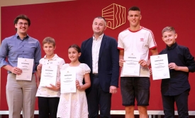 Na kraju školske godine održan svečani prijem nagrađivanih učenika Glazbene škole Požega