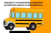 Sufinanciranje mjesečnih karata za srednjoškolce