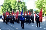 Vatrogasci Požeško-slavonske županije sudjelovali u svečanom mimohodu zagrebačkim ulicama