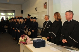 Prva promocija diplomiranih studenata Fakulteta turizma i ruralnog razvoja u Požegi