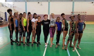 Marina Mihelčić na otoku Martinique trenirala njihove mlade plesače