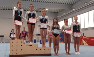 Gimnastičarke Sokola – juniorke - zauzele 1. mjesto ekipno