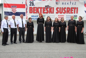 26. "Bekteški susreti" smotra foklora KUD "Bektež"u Bektežu