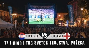 Požega sutra navija: Alles organizira prijenos utakmice na Trgu Svetog Trojstva