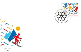 Novo izdanje prigodne poštanske marke u čast Zimskih olimpijskih igara 2026. - donosi motive stiliziranih zimskih sportova