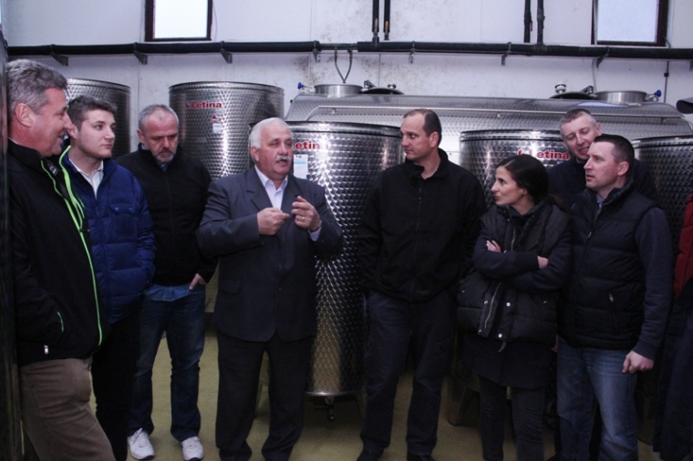 Najsuvremenije opremljena prerada grožđa i vinarija