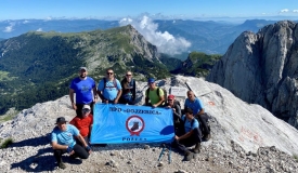 Nekolicina članova HPD &quot;Gojzerica&quot; penjala na Prenj i Zelenu glavu 2.155 m/nv u BiH