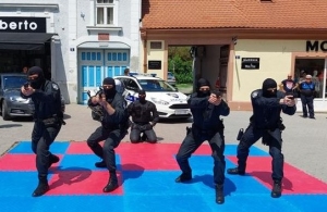 Održan Dan otvorenih vrata policije i Policijske akademije u požeškoj pješačkoj zoni