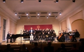Tradicionalni &quot;Koncert ispred katedrale&quot; zbog lošeg vremena održan u Koncertnoj dvorani Glazbene škole Požega