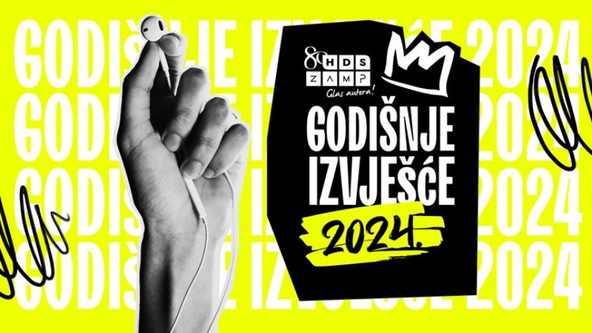 HDS ZAMP objavio godišnje izvješće o poslovanju - 2024. je godina novih rekorda od autorskih prava