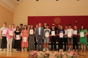 Svečani prijem učenika i uručenje Zahvalnica za osvojene nagrade na školskim, županijskom, međužupanijskim, državnim i međunarodnim natjecanjima