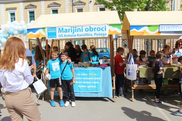 Humanitarni sajam &quot;Gladnoj djeci za školski obrok&quot; i Marijini obroci kod Kanižlićevaca