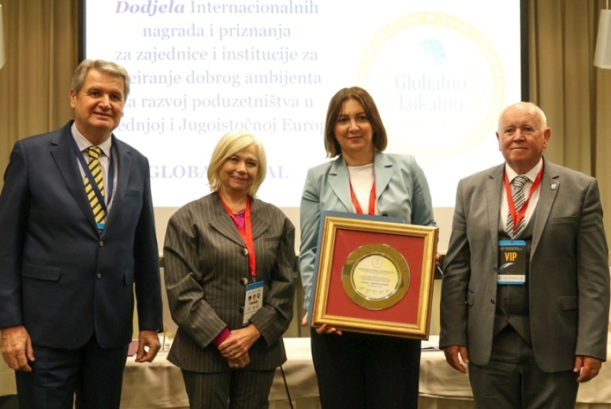 Požeško-slavonska županija dobitnik slovenske nagrade za razvoj poduzetništva Globallocal