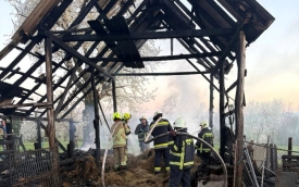 U Kaptolu 73-godišnjakinja spaljivala biljni otpad koji je ostavila bez nadzora a uslijed vjetra se požar proširio na drveni štagalj koji je izgorio