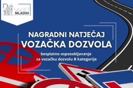 Savjet mladih otvorio nagradni natječaj za srednjoškolce: Besplatno osposobljavanje za vozača B kategorije
