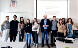Predavanje na temu &quot;Uloga elektroničkih medija u promociji turističke destinacije&quot; na FTRR Požega