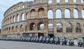 Policijski motociklisti PU požeško-slavonske ostvarili zapažene uspjehe na Memorijalu Šime Buzov u Puli