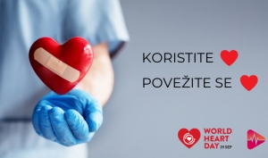 29. rujna obilježavamo Svjetski dan srca pod motom "Koristite srce i povežite se srcem"