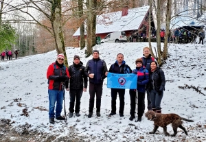 Planinari HPD "Gojzerica" Požega pohodili 24. Zimski pohod Novskim brdom kod Novske