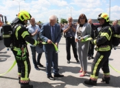 Nakon sastanka Vatrogasnog stožera Hrvatske vatrogasne zajednice otvoreno vježbalište JVP grada Požege