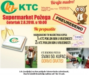 Otvorenje preuređenog supermarketa u četvrtak 2.8. u 10 sati