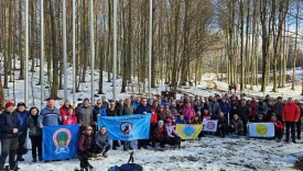 Planinari HPD &quot;Gojzerica&quot; na 25. Memorijalnom pohodu Anđina baraka