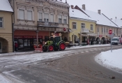 Palo više od 10 centimetara snijega te je uveden 2. stupanj intervencije